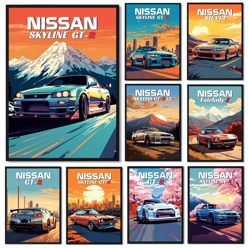 Lifestyle Of Japanese - Retro Japoński Klasyczny Samochód Sportowy z