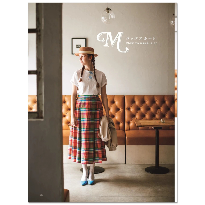 Japanese Lifestyle Books - Książka o szyciu CIRQUE: Elegancka książka