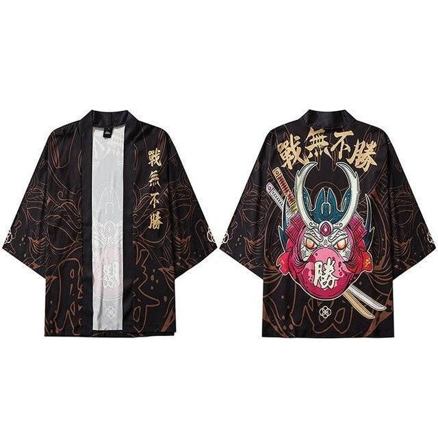 Japanese Lifestyle - Męski kardigan w stylu japońskim haori