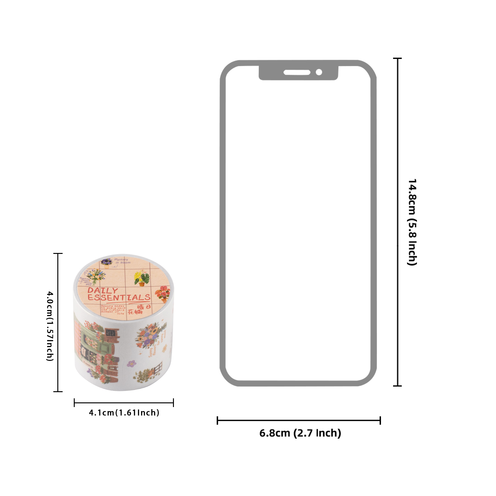 Etori Life 40*2m Taśma washi w – Japanese Lifestyle Shop recenzja i cena