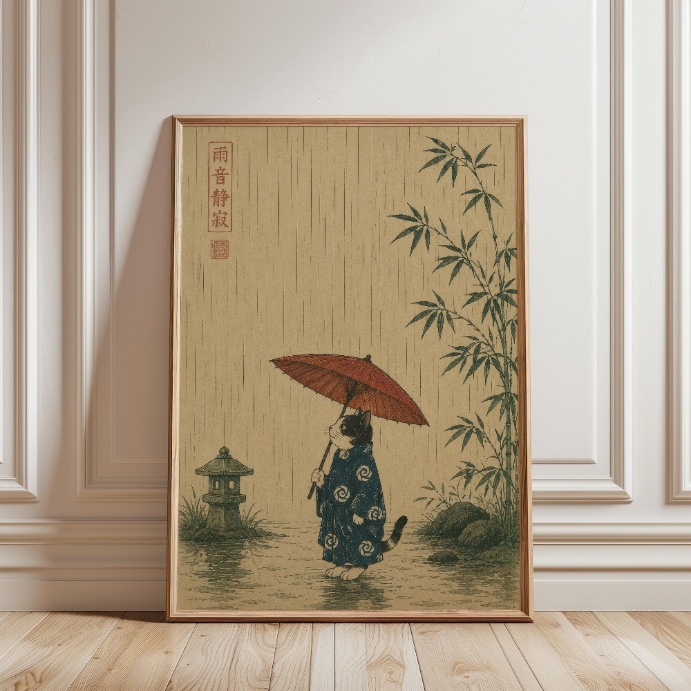Czarny Kot Jedzący Ramen Deszc – Lifestyle Of Japanese recenzja i cena