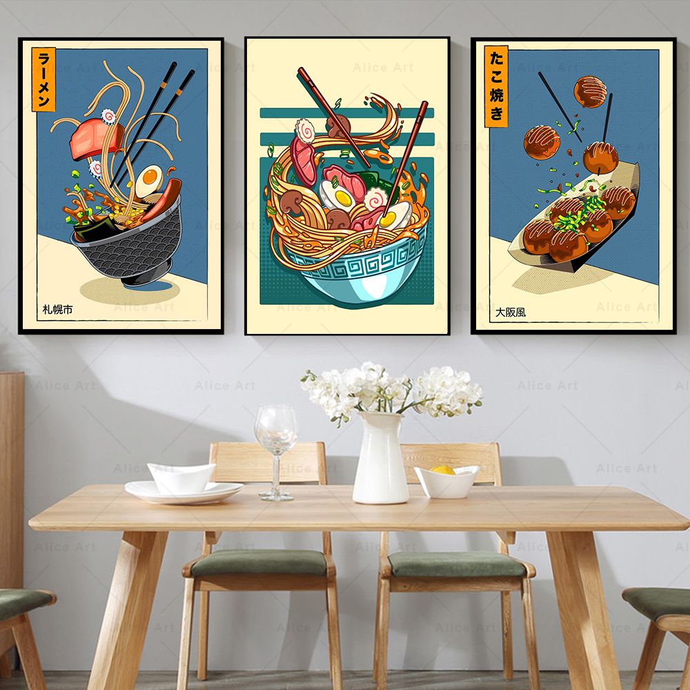 Styl japoński plakat do kuchni – Japanese Lifestyle Food recenzja i cena